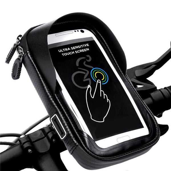 Phone pouch on sale for bike