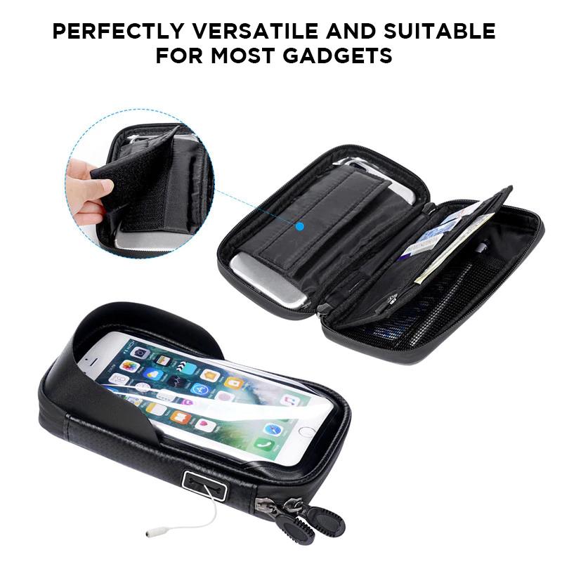 100% Waterproof Bike and Motorcycle Phone Pouch