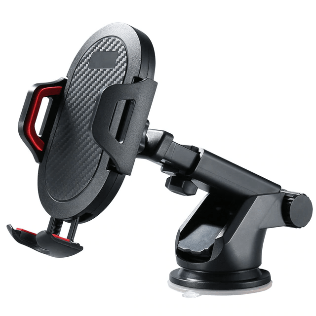 Adjustable Arm Car Phone Mount Red