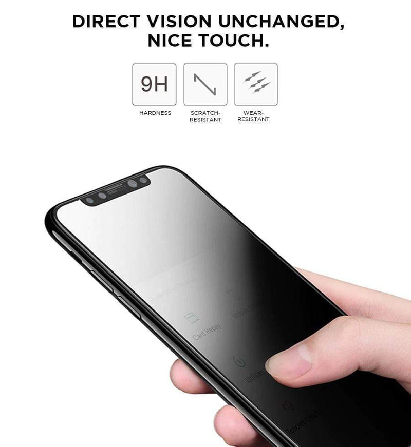 Anti-spy Tempered Glass iPhone Screen Protector