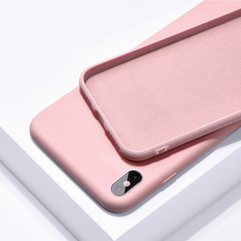 Bare Feel Liquid Silicone iPhone Case Pastel Pink / iPhone 6 Plus/6S Plus