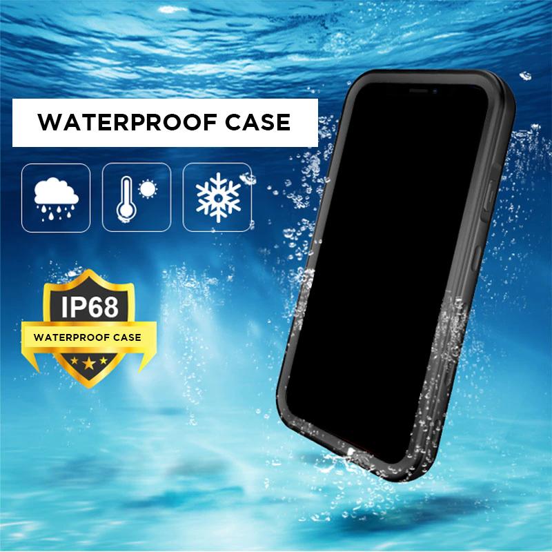 Full Body 100% Waterproof iPhone Case for depths up to 9.8 ft (3 meters)