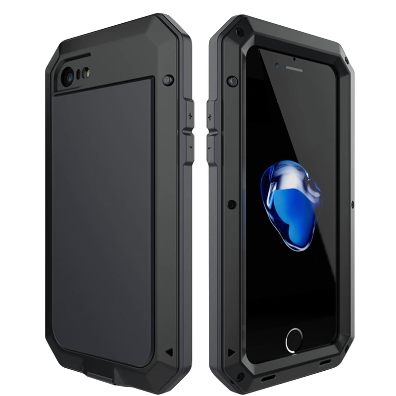 Full Body Military Grade iPhone Case Black / iPhone 11 Pro