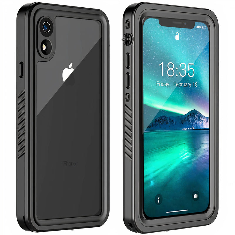 Full Body Waterproof iPhone Case for depths up to 6.6 ft (2 meters) Black Frame / iPhone 6/6S