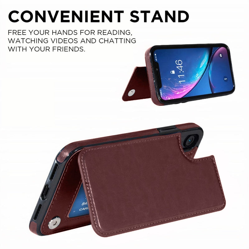 Huawei P Leather Stand Wallet Case