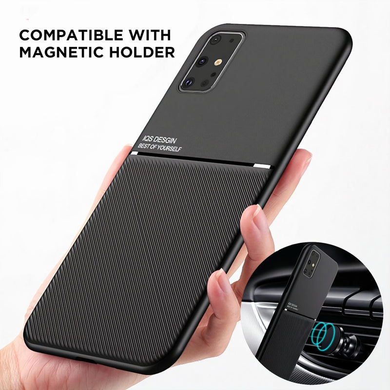 Matte Color Samsung Galaxy A Case Compatible with Magnetic Holder