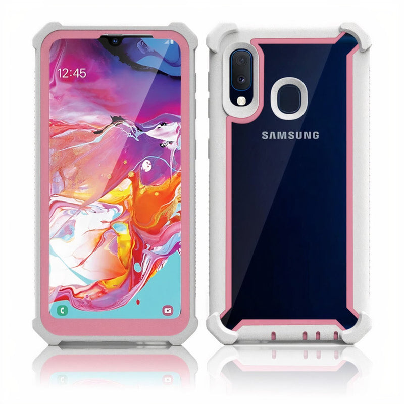 Rugged Two-Piece 360 Samsung Galaxy A Protective Case Pink / Galaxy A70/A70s