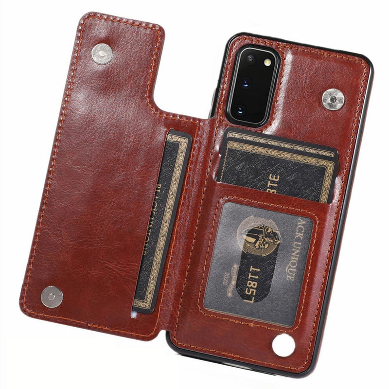 Samsung Galaxy A Leather Stand Wallet Case