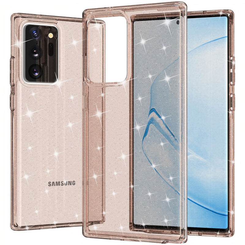 Samsung Galaxy Note Glitter Clear Case Gold / Galaxy Note20