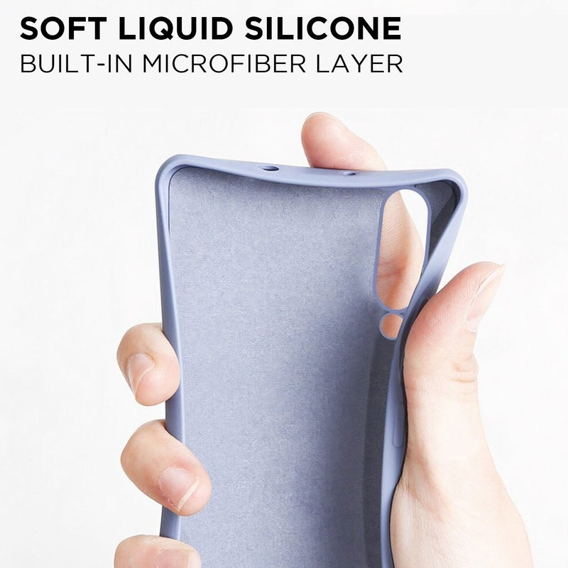 Soft Silicone Samsung Galaxy S Case with Ring Stand