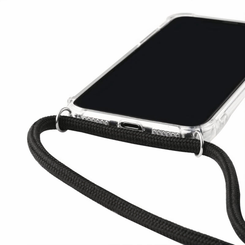 Transparent Huawei Mate Case with Neck Strap