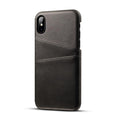 Wallet iPhone Case Black / iPhone 6/6S